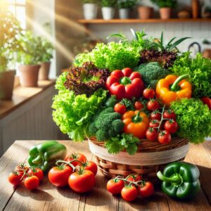 basket of veggies